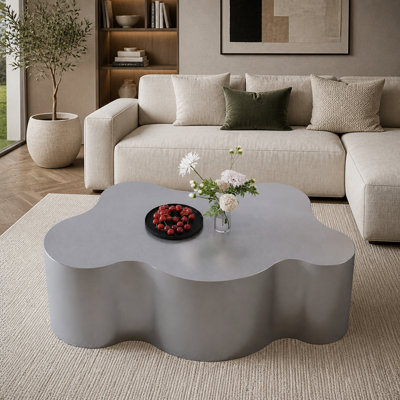 Stainless Steel Top Coffee Table