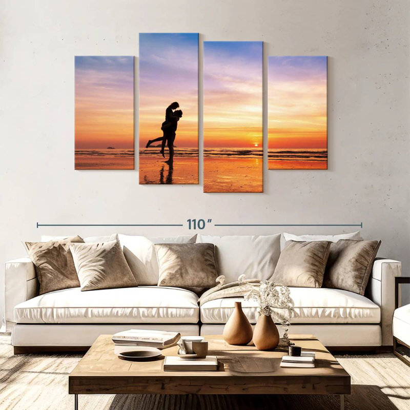 Hardie Lovers Embrace, 54" H x 84" W