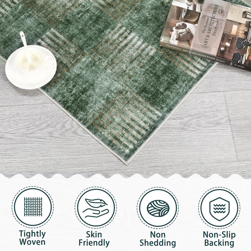 Tapis lavable 10 x 13 pour salon