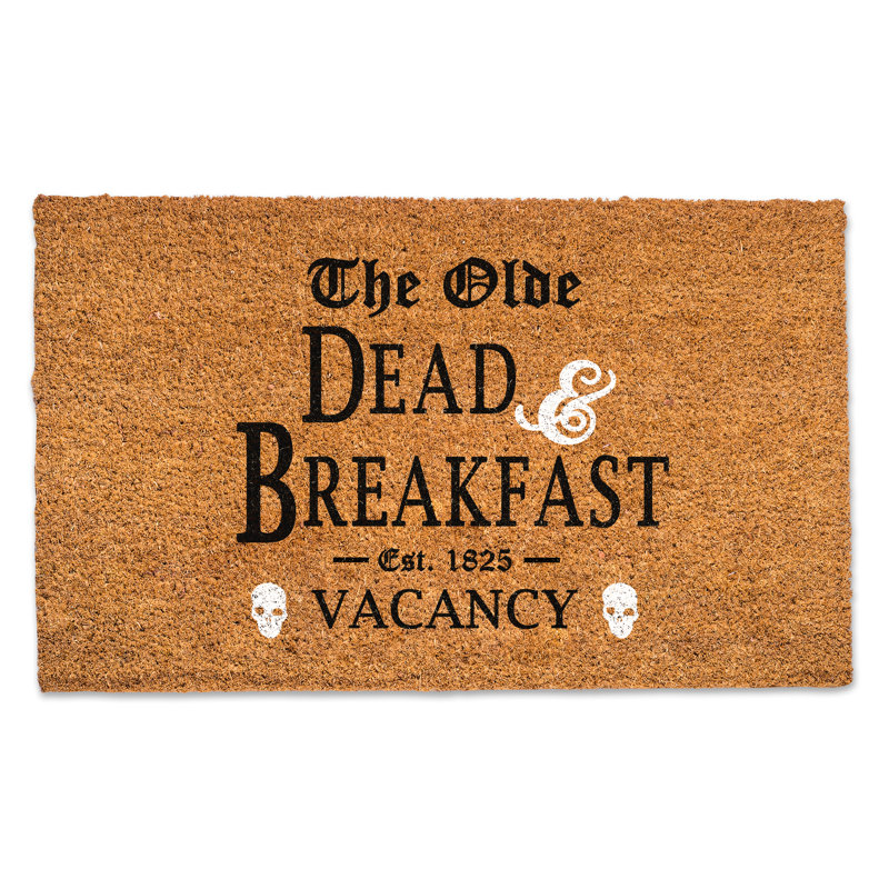 Harsimrat Non-Slip Halloween Outdoor Doormat