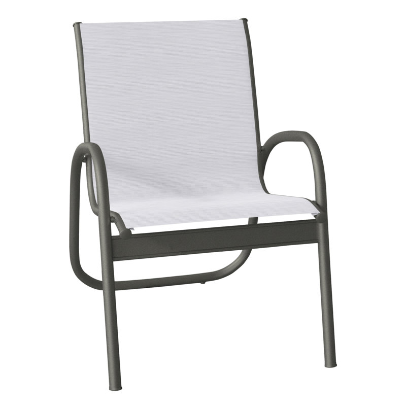 Fauteuil de patio Gardenella, Graphite texturé, Ormeau