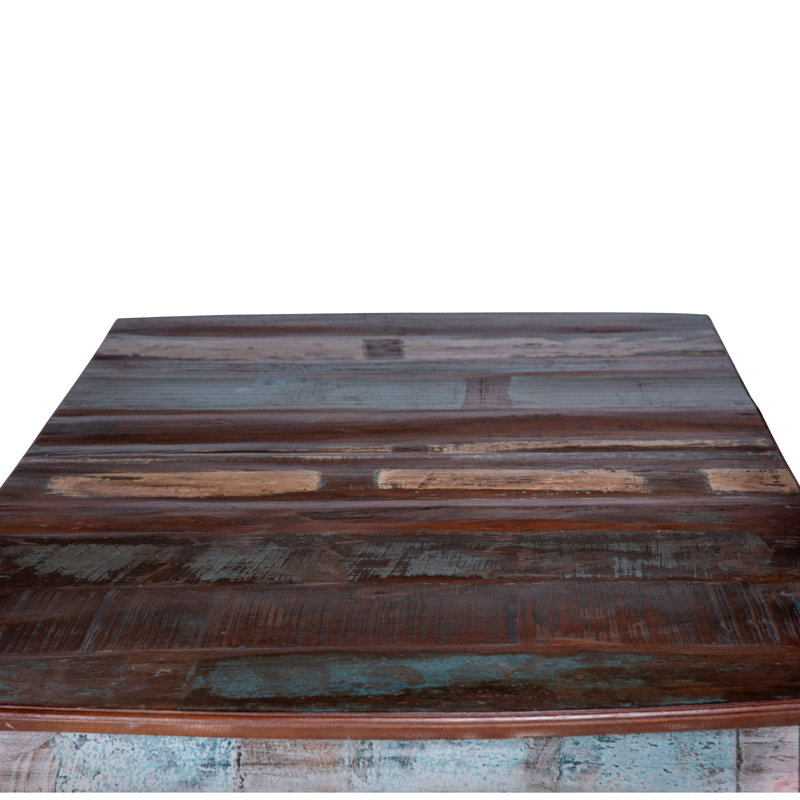 Dorffman Solid Wood Solid Wood Top Four Leg Dining Set, Dark Brown