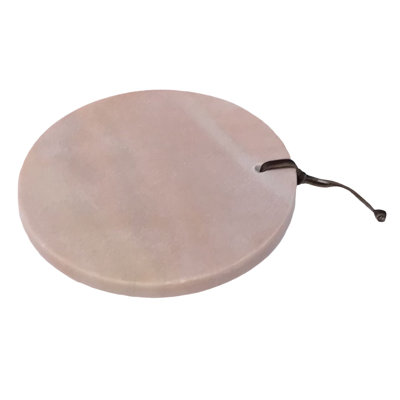 VIP Marble 8.5 in. Brown Round Cutting Board