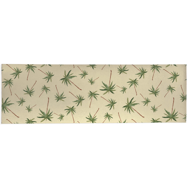 Summer Palms Outdoor Rug, Runner 2'6" x 8'