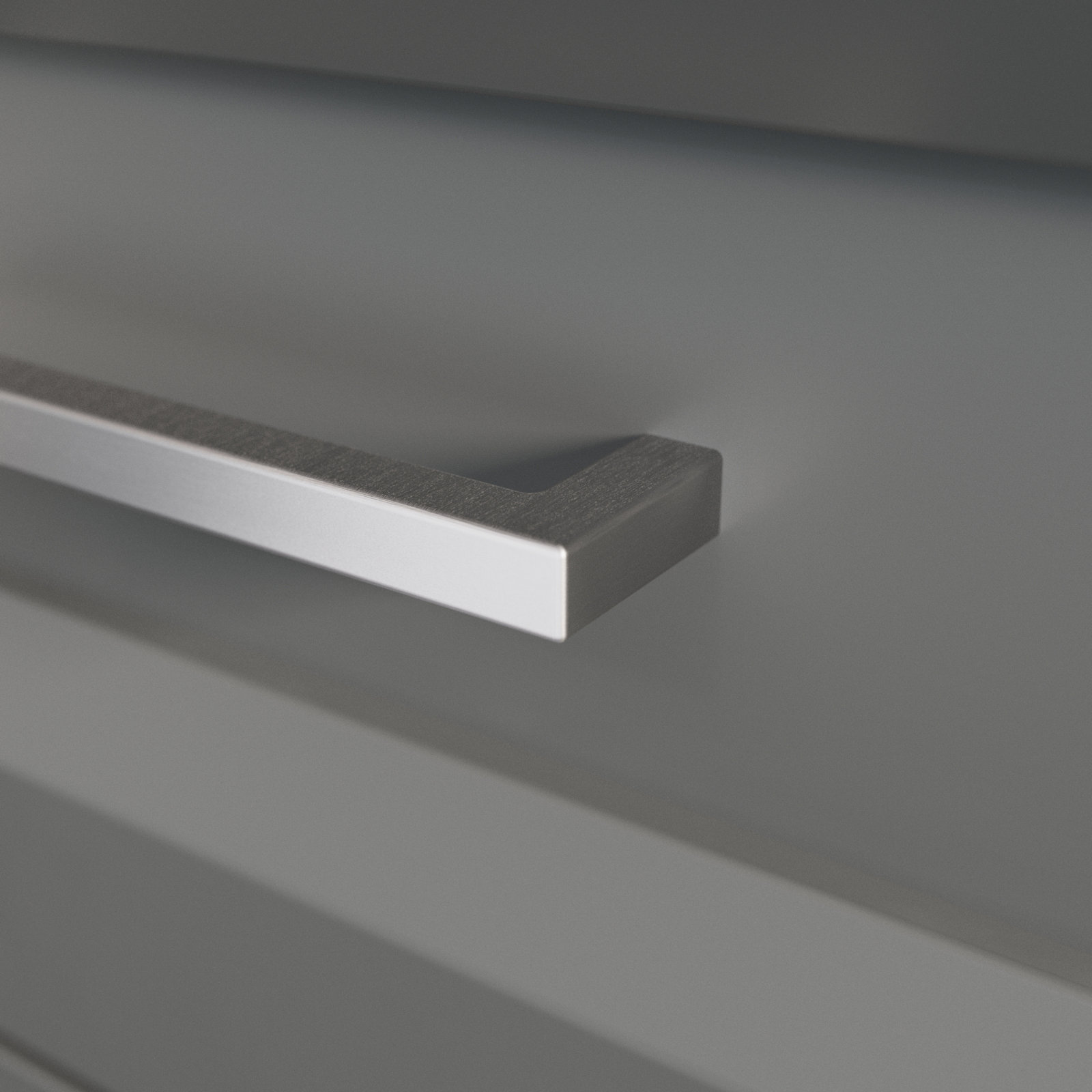 Skylight Cabinet Handle Pull, 12", Stainless Steel, 1