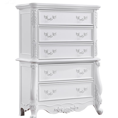 Commode Latisha à finition blanche avec rangement spacieux et tablette polyvalente, parfaite pour les espaces de vie organisés et élégants.