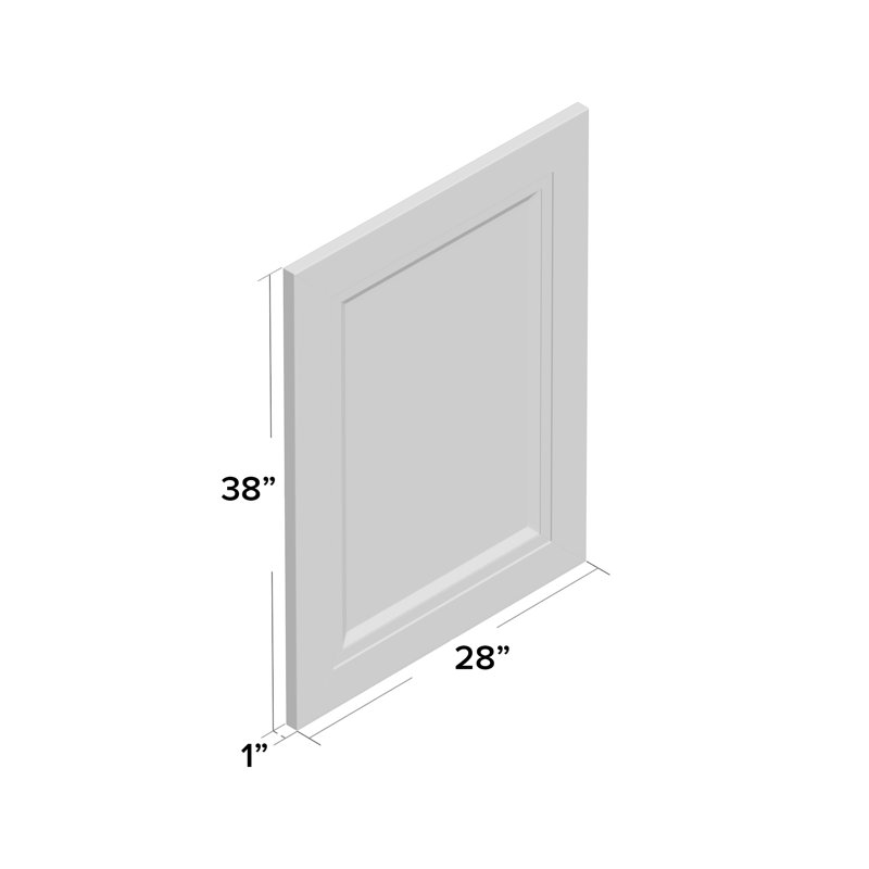 Latroyia Wood Rectangle Wall Mirror
