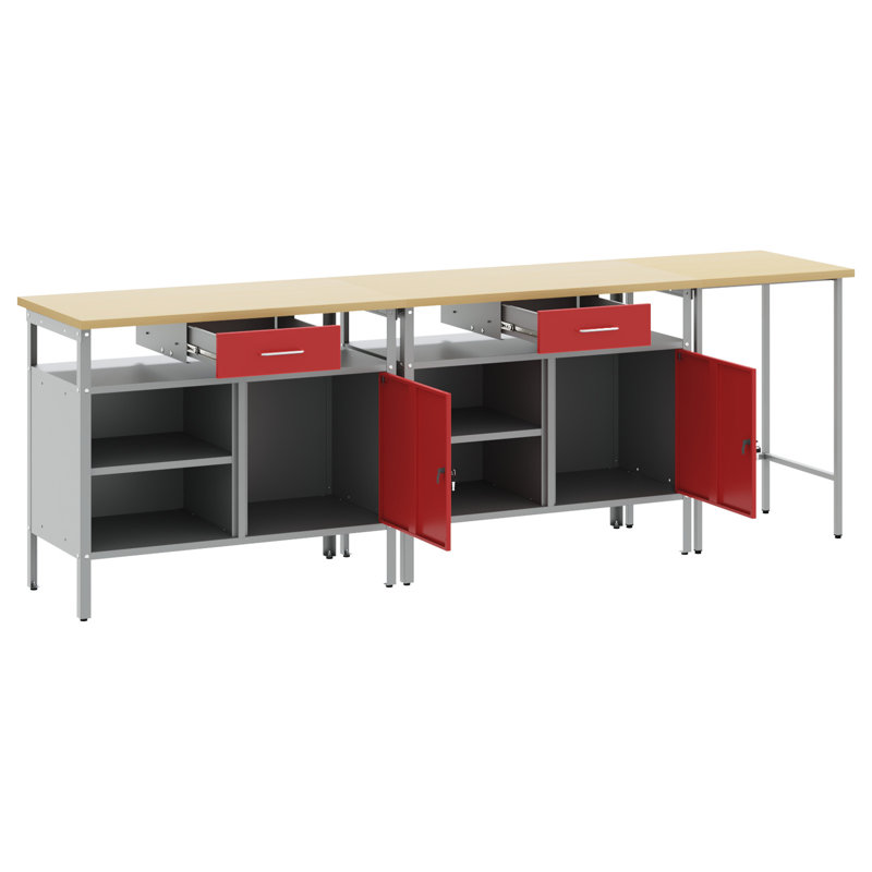 Work Bench Set, Red