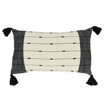 Lincoln Collection Cotton Reversible Throw Pillow