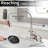 Single Handle Kitchen Faucet Pull-Down Sprayer Kitchen Faucet With Deckplate Included In Brushed Nickel-116090212