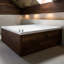 Designer Alexis 60" x 48" Combination Acrylic Bathtub-9227449-88749480