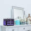 Faux Leather Makeup Organiser