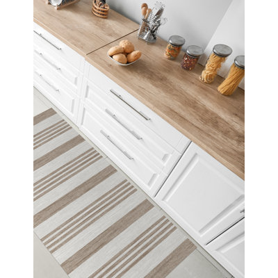 Roy Brown Cushioned Kitchen Mat