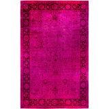 Overdyed One-of-a-Kind 12' 2" X 19' 3" Hand Knotted Area Rug