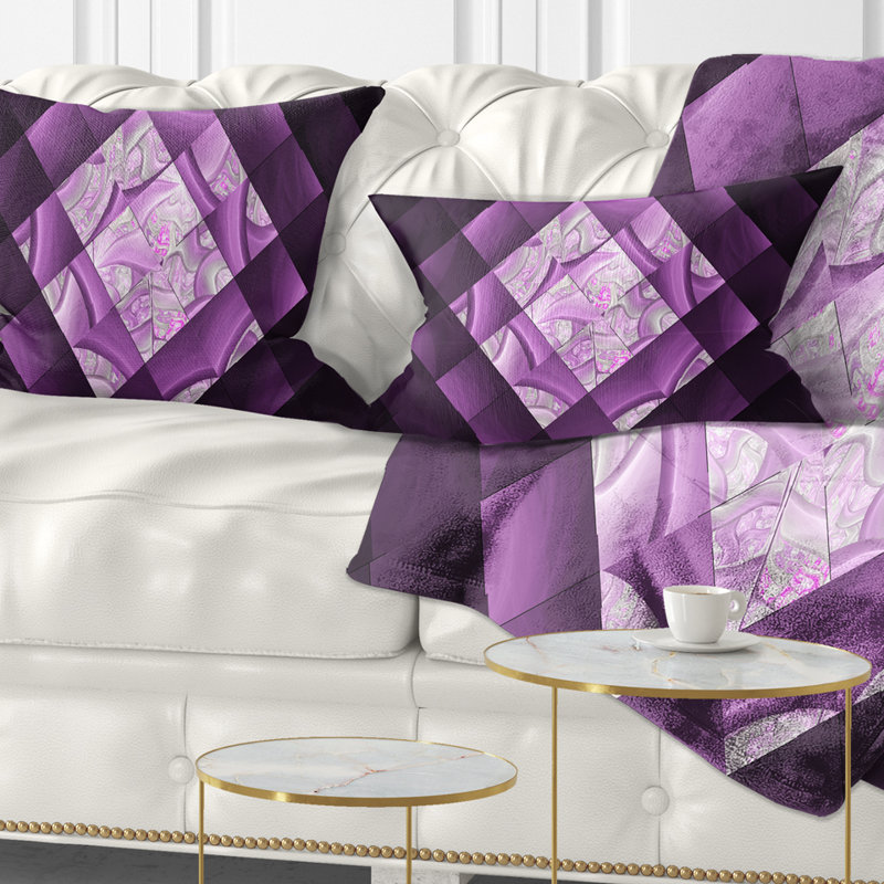Coussin lombaire abstrait