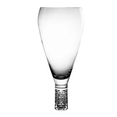 Solid Crystal Table Vase