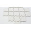 Carreau de mosaïque en porcelaine mate Arabesque 11,03 po x 9,69 po Porcetile-36931440