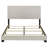Efram Cream Upholstered Queen Bed