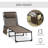 Outsunny Reclining Chaise Lounge Chair-1592380743