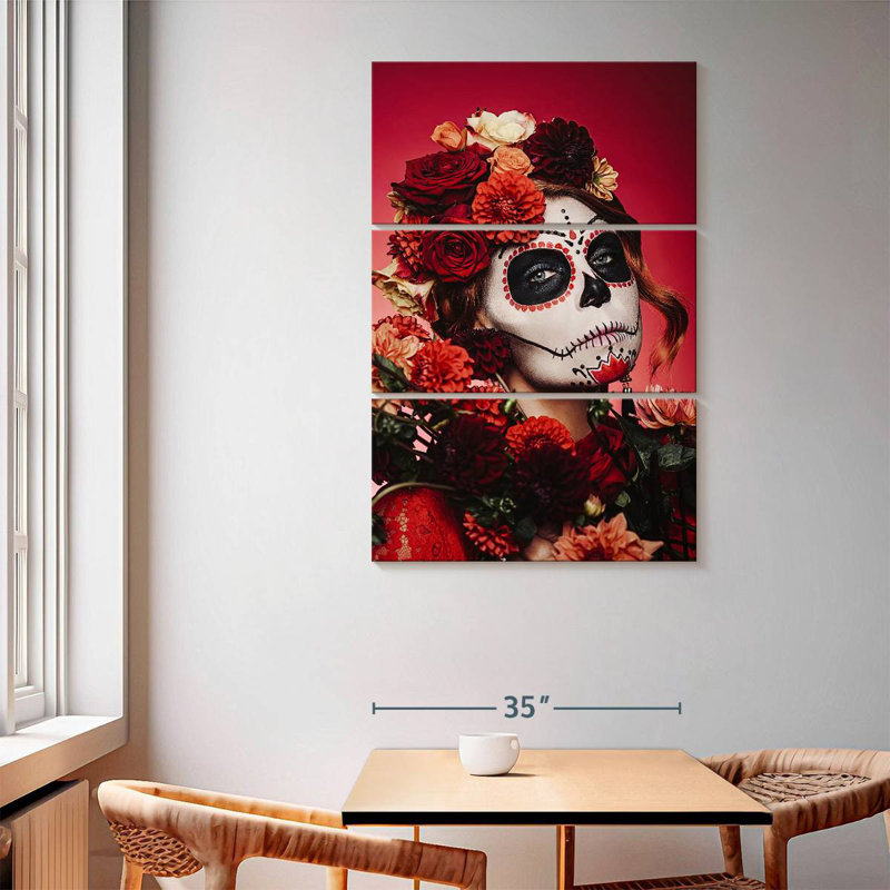 Femme Lelend Sugar Skull, H 65 po x l 42 po