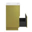 Quantum Free Standing Single Bathroom Vanity with Manufactured Wood Top-93027977