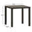 Alyah 18.9" Square Metal Outdoor Side Table