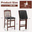 62cm H Upholstered Folding Side Chair