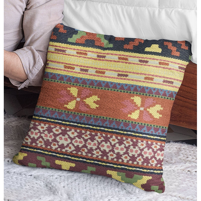 Coussin Unique Lanes, 12 po x 20 po
