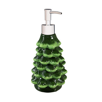 Distributeur de savon en céramique pour arbre de Noël