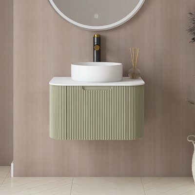Meuble-lavabo mural 24 po avec évier