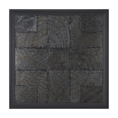 «Layered Alloy II» par Studio M, reproduction d'art encadrée