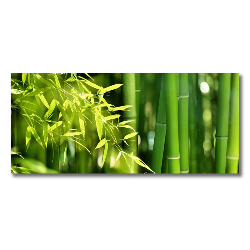 Bamboo Zen - photographie sans cadre, Aluminium