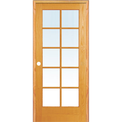 Portes françaises en verre