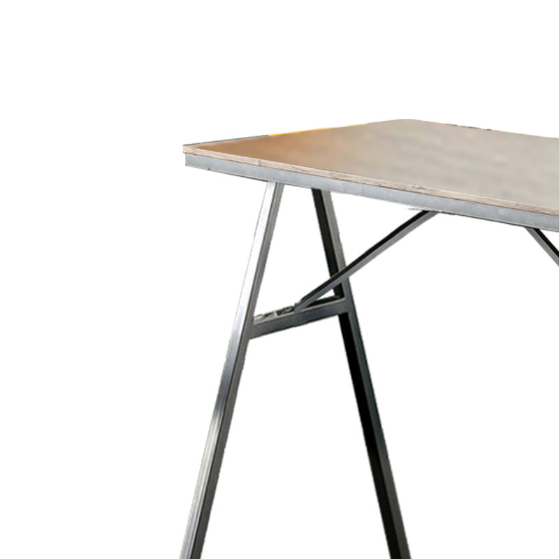 Metal Base Dining Table