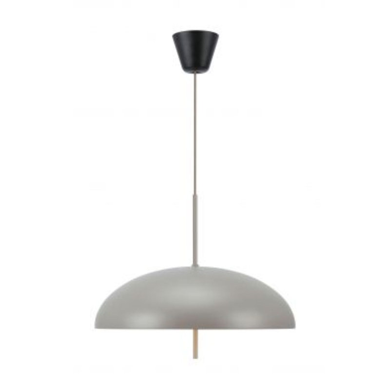1 - Light Dome Pendant, Brown