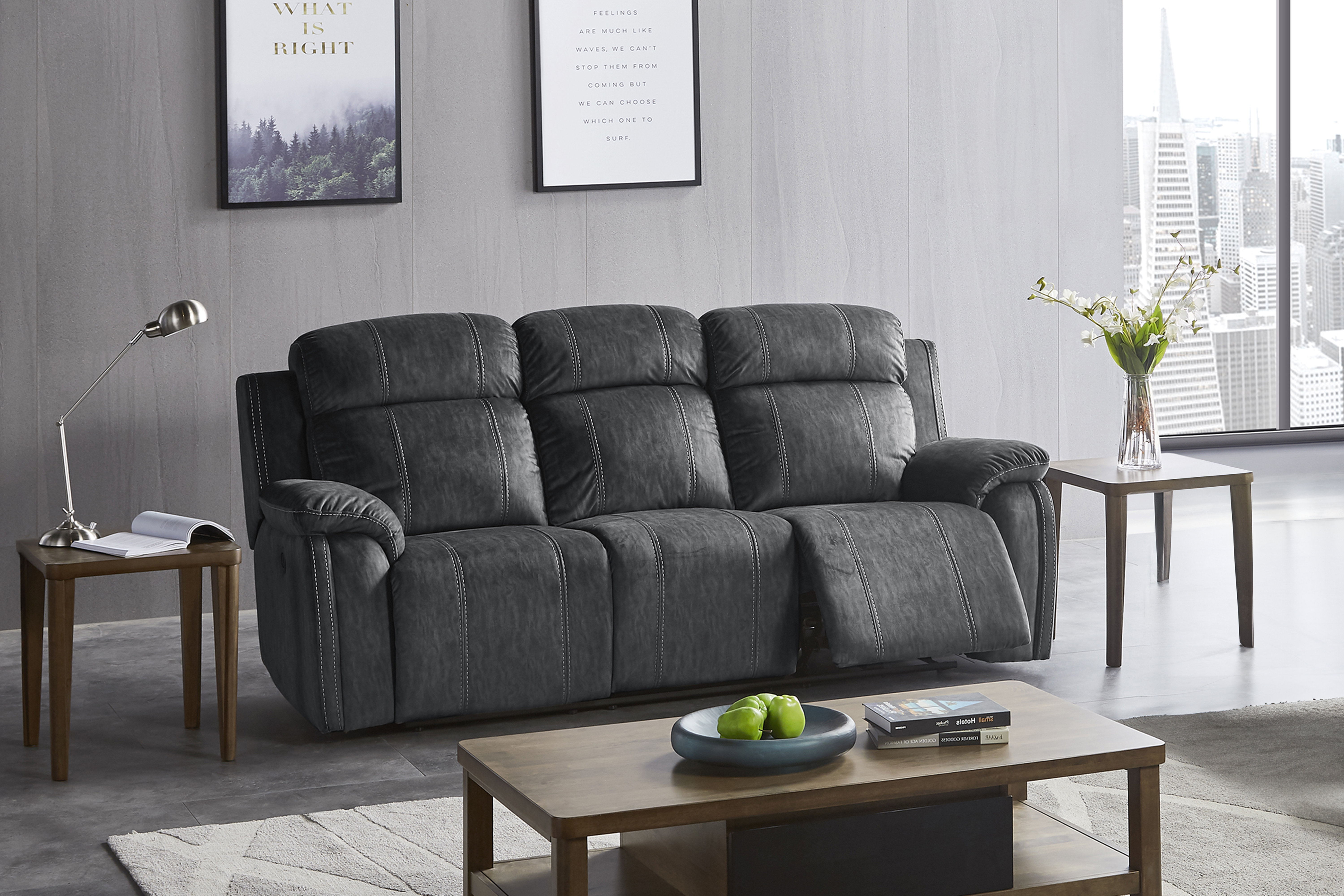 Red Barrel Studio® Bryne Pillow Top Arm Reclining Sofa | Wayfair