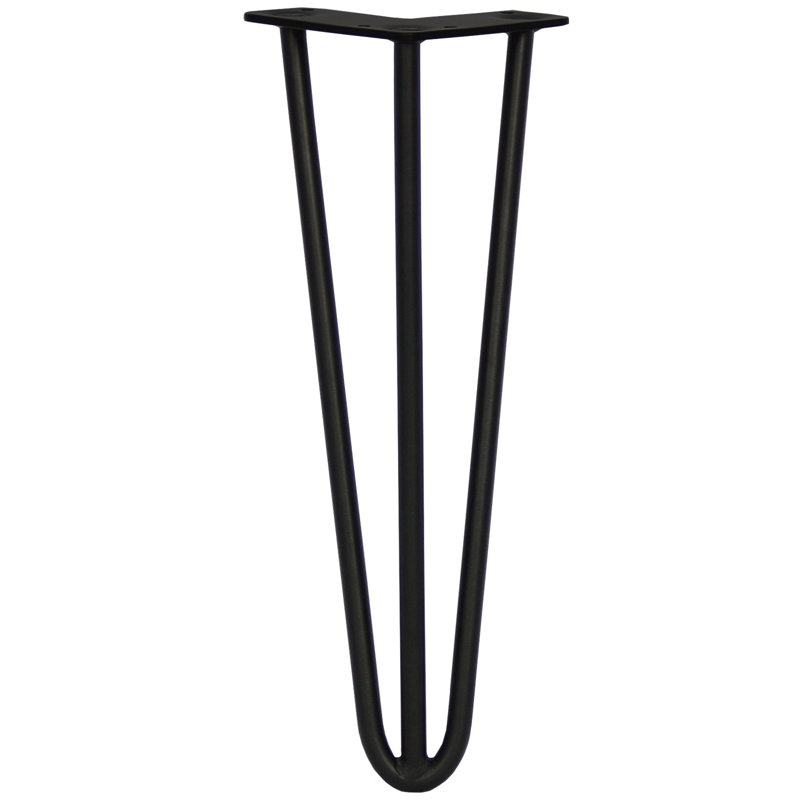 Thrailkill Table Leg, Black, 35.56cm H x 11cm W x 8cm D