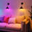 Levant Steel LED Dimmable Swing Arm Wall Sconces-216937429-216937431