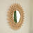 Wall-Mounted Mirror With Hemp