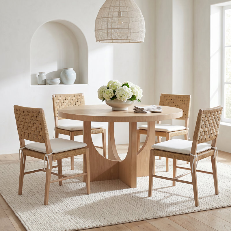Nomad 5 Piece Round Dining Set