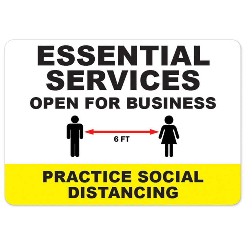 Essential Services Open for Business