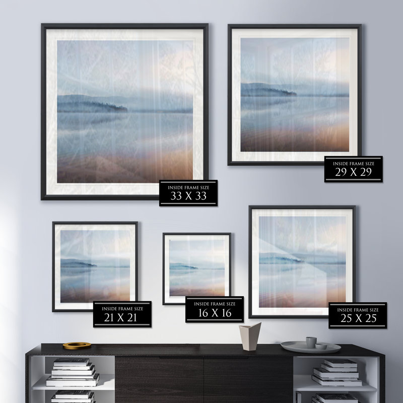 Patagonia I - reproduction de cadre photo, H 17,5 po x l 17,5 po x P 1,5 po