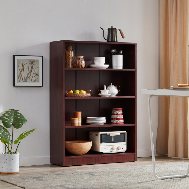 Bibliothèque standard Latitude Run® Gibney, Acajou, (4 tablettes) H 48,03 po x l 33,07 po x P 11,61 po