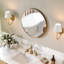Miroir de salle de bain 24 po avec cadre en métal-883503829