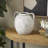 Badgley Ceramic Antique Style Textured Vase With Shadings And Handles-1524341130