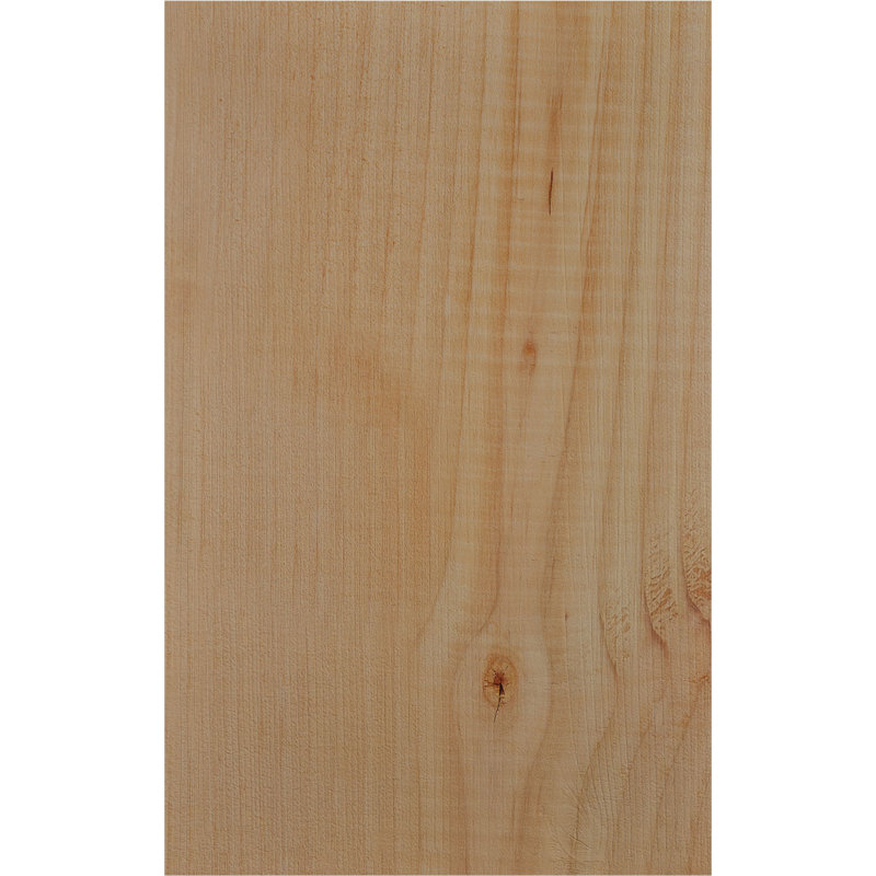 Corbeau Del Monte avec contre-plaque, H 12 po x l 7,5 po x P 8 po, Sapin de Douglas, Lisse