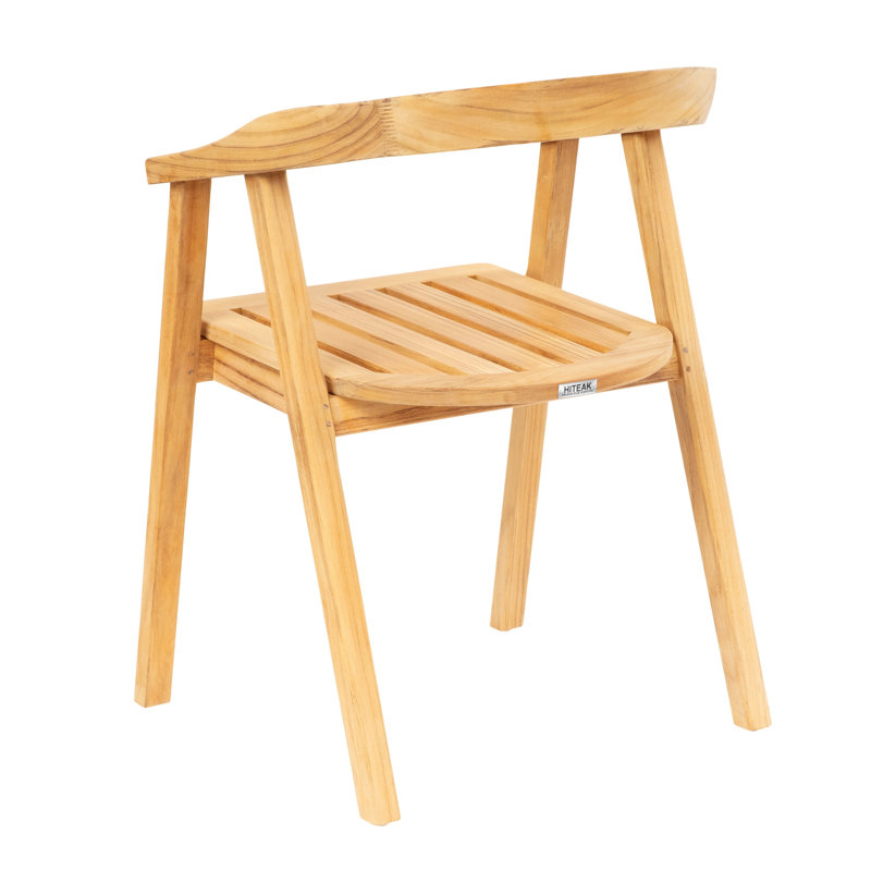 Mendy Outdoor Teak Dining Armchair
