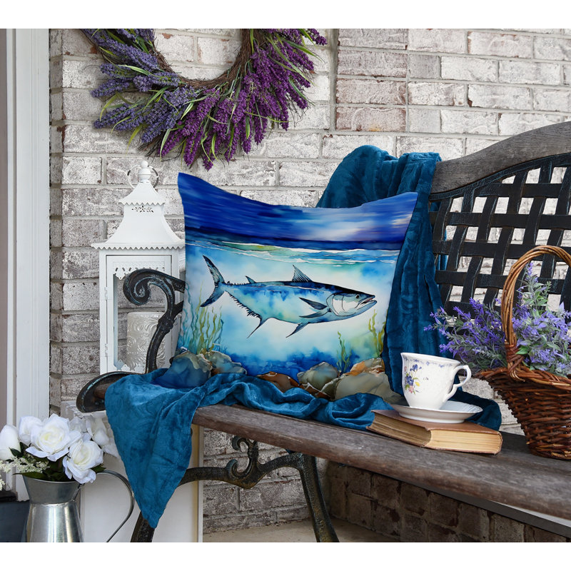 Coussin décoratif intérieur / extérieur Nautical, H 18 po x l 18 po