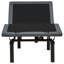 Sommier articulé à double moteur Tasca Twin XL noir
