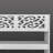 Hollow Carved Design Shoe Rack - Smooth Wood-plastic Board Storage Shelf For Home Decoration Coordination